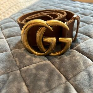 Gucci Belt size 95 brown/dark tan